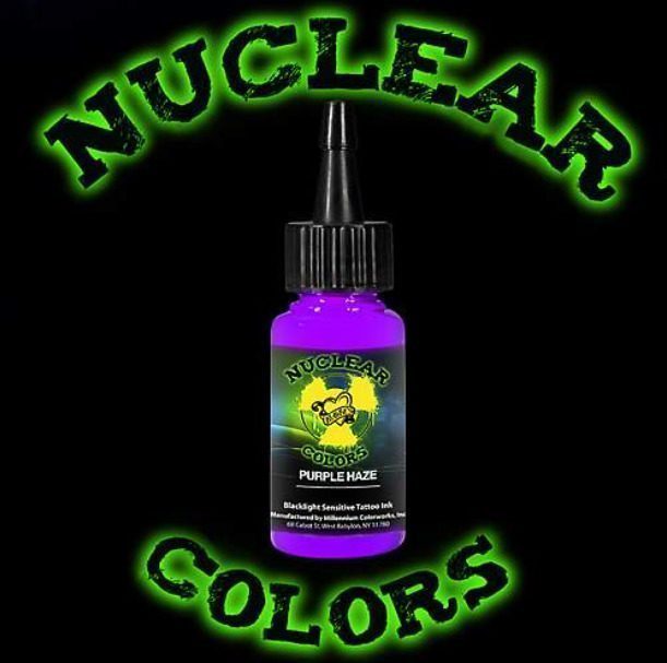 Mực Xăm Dạ Quang Purple Haze – Mom’s Nuclear UV