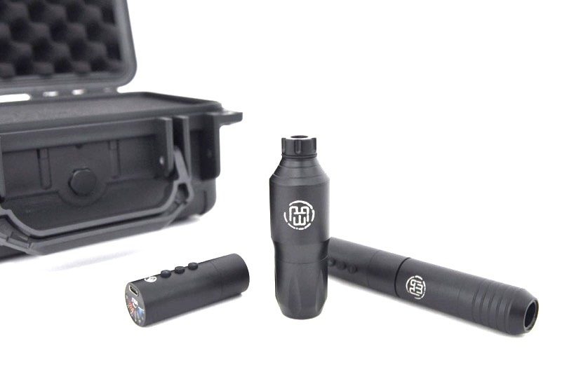 Máy Xăm Pen Không Dây HENG YUE - Full Set - DỤNG CỤ XĂM CHUYÊN NGHIỆP - TATUSHOP