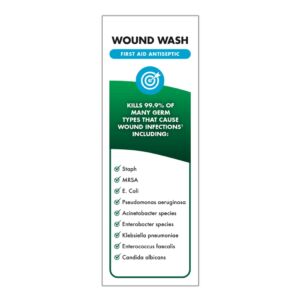 Nước Rửa Vệ Sinh Hình Xăm BACTINE Wound Wash - Hình ảnh 3