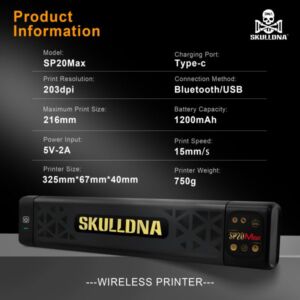 Máy Scan Hình Xăm Không Dây SP20MAX AVA - Ảnh 5