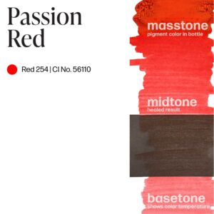 Mực Xăm PASSION RED -  PERMA BLEND - Ảnh 4