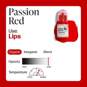 Mực Xăm PASSION RED -  PERMA BLEND - Ảnh 3