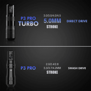 Máy Xăm Không Dây Chỉnh Stroke P3 PRO TURBO - EZ - Hình ảnh 6