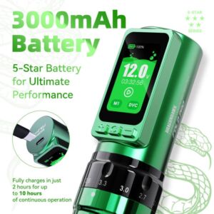 Máy Xăm Không Dây FOLD PRO SNAKE EDITION - Ảnh 7